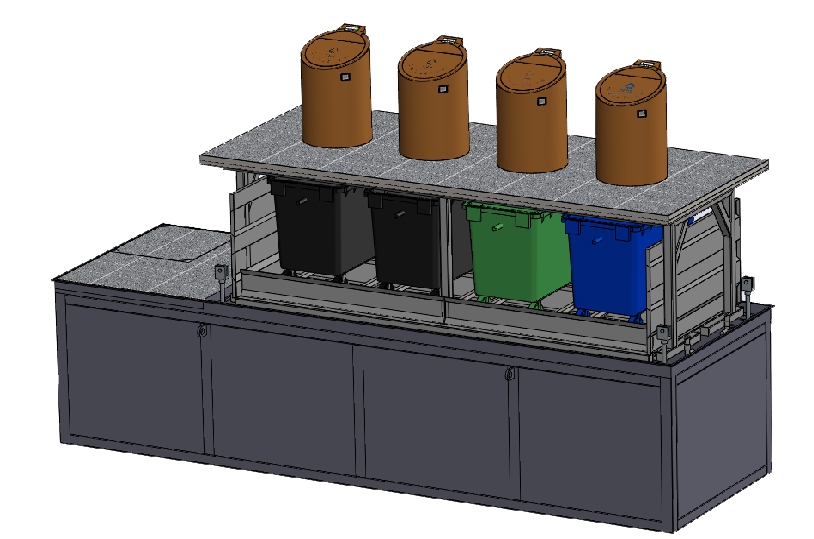 景觀式垃圾壓縮設(shè)備